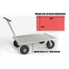 Kahuna Wagons Kahuna Wagons-Classic-All Purpose Aluminum Push Wagon with Swivel Tires ALUM002